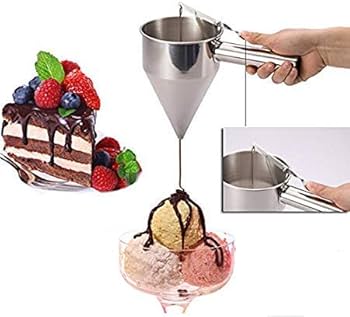 Heavy Duty Metal Funnel 750ml