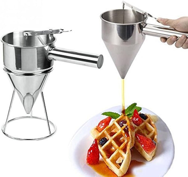 Heavy Duty Metal Funnel 750ml