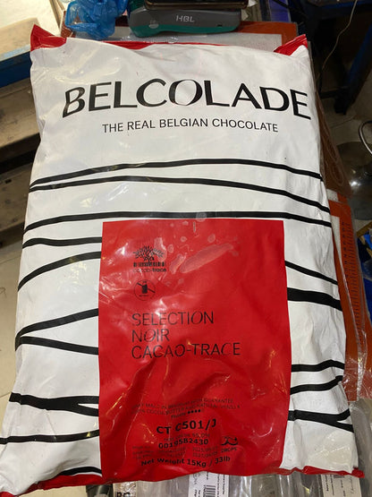 Belcolade Dark Chocolate 55% Buttons 15kg Bag
