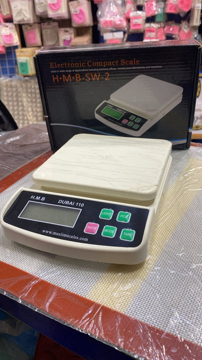 Plastic H.M.B Kitchen Weighing Scale