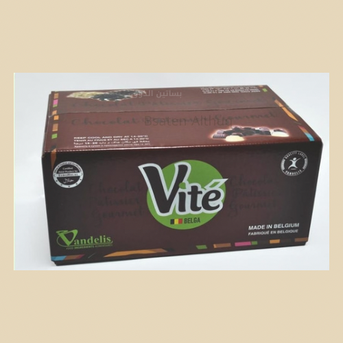 Vite 54% Mini Dark Chocolate Buttons 500g loosed packing